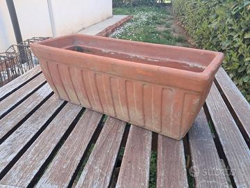 Fioriere vasi in terracotta