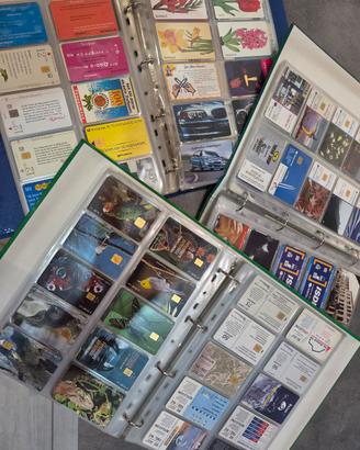 Collezione internazionale schede telefoniche