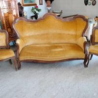 salottino antico in stile Luigi Filippo , XIX sec