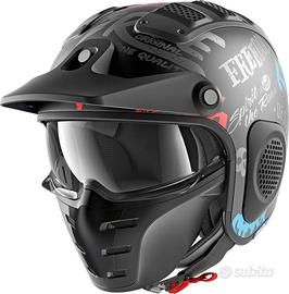 Shark Shark X-Drak Freestyle Cup Mat Casco Jet TG 