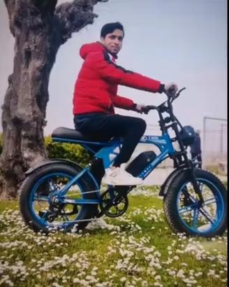 bicicletta elettrica NUOVA 