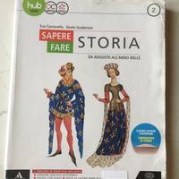 9788828620396 SAPERE FARE STORIA 2 - Cantarella