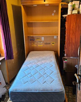 Mobile letto a scomparsa + materasso