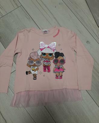 maglia LOL 7/8 anni