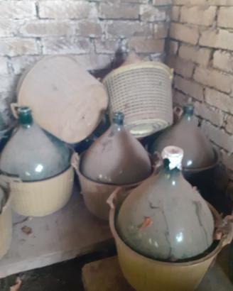 damigiane in vetro da 54 l  stato 