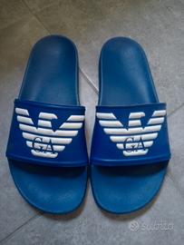 Ciabatte Armani n.40 blu