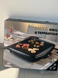 Grill Teppaniaki piastra elettrica