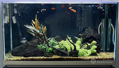 Acquario 110L Completo | Mobile Juwel Rio + LED