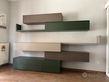 Parete attrezzata soggiorno