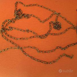 catena ottone anticato 3 metri