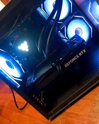 PC Gaming i7 - RTX 4060  - Raffr. a liquido
