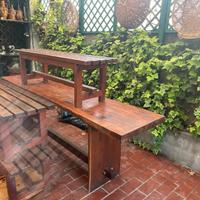 Tavolo fatino con panche