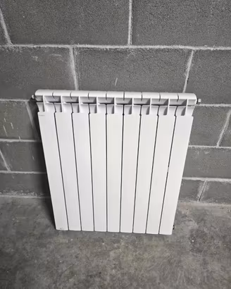 termosifone alluminio di colore bianco 