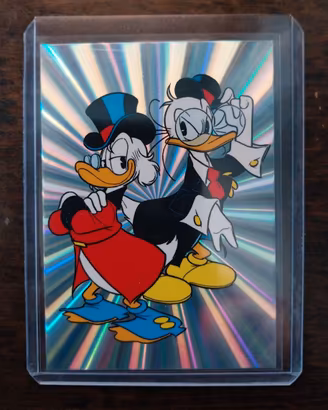 Panini Card limited Paperone Rockerduck