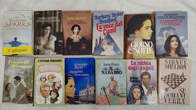 12 romanzi di autori vari