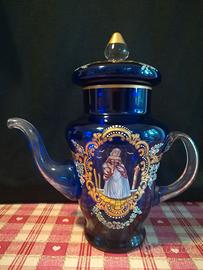 VETRO MURANO, VERSATOIO DIPINTO