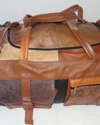 Nuova Borsa da viaggio in pelle dal Messico