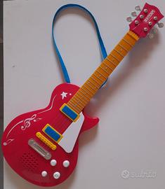 Chitarra elettrica giocattolo con suoni, Bontempi