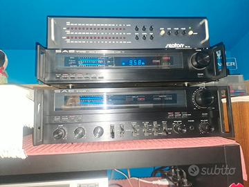 Sae Two A7 amplificatore revisionato pre e finale
