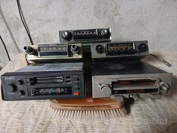 autoradio d'epoca 