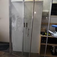 Box doccia con due vetri,