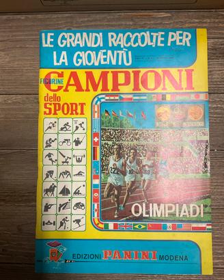 Album vuoto campioni dello sport panini 1968/69