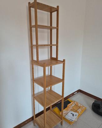 Scaffale ikea bambù 