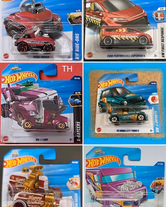 LOTTO HOT WHEELS 🔥 TREASURE HUNT 🔥 TUTTO 25 €