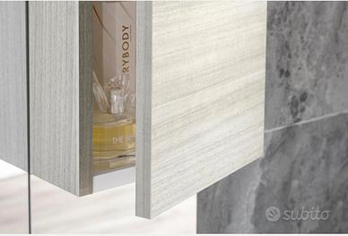 Specchiera lead piu mobiletto sospeso