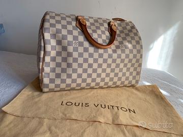 Louis Vuitton Speedy 35 Damier Azur