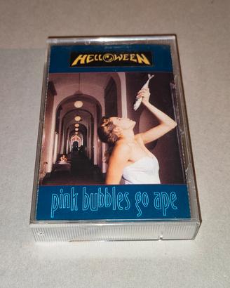 Helloween Pink Bubbles Go Ape Audio Cassetta MC