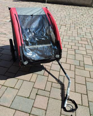 Carrello/rimorchio cane bici + passeggino KLAR FIT