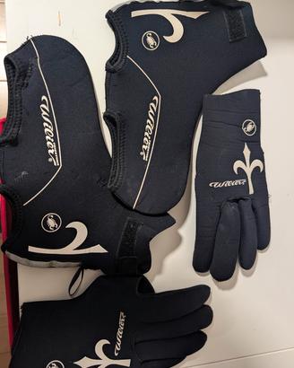 Guanti + copriscarpe Wilier