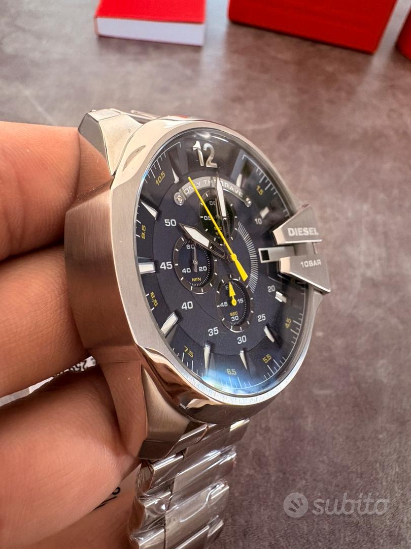 Diesel Orologio Uomo DZ4465 – Mega Chief Cronografo, Cassa In Acciaio 51mm