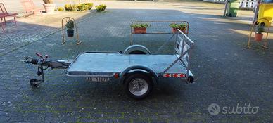 carrello rimorchio trasporto cose 400kg