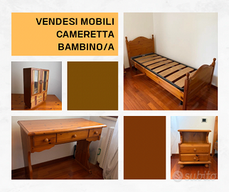 Cameretta bimbo/a in legno