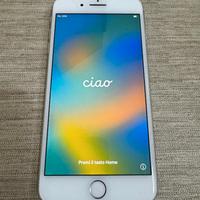 APPLE IPHONE 8 PLUS BIANCO 64GB + CUSTODIE + VETRO