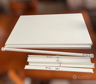 Componenti IKEA ELVARLI (Ripiani, Asta, e Staffe)