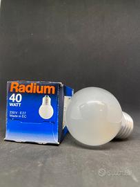 10pz lampadina alogena e27 40w