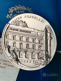 med. arg 925 duecentenario teatro Pergolesi Jesi