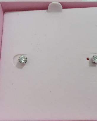 Orecchini punto luce swarovski