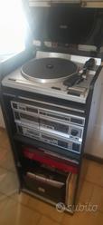 Stereo  Pioneer  Anni 90 con Mobiletto  			