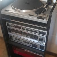 Stereo  Pioneer  Anni 90 con Mobiletto