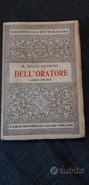 Dell'oratore 1934 m.tullio cicerone libro primo