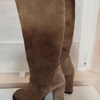 stivali in camoscio Tosca Blu