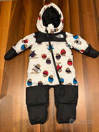 Tuta 1996 Retro Nuptse Printed da neonato 3-6 M