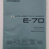 Tastiera Roland E-70, supporto e custodia rigida