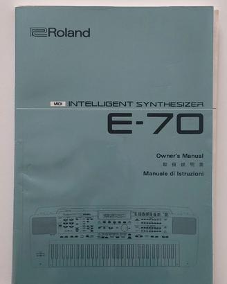 Tastiera Roland E-70, supporto e custodia rigida