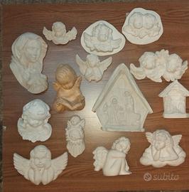 Angioletti in gesso