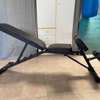 Panca addominali multifunzionale regolabile